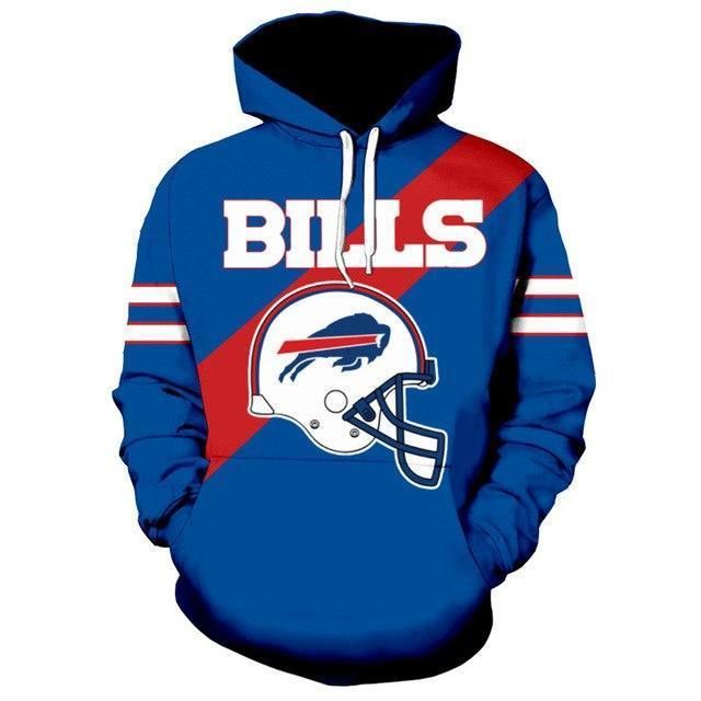 Buffalo Bills 3D Hoodie