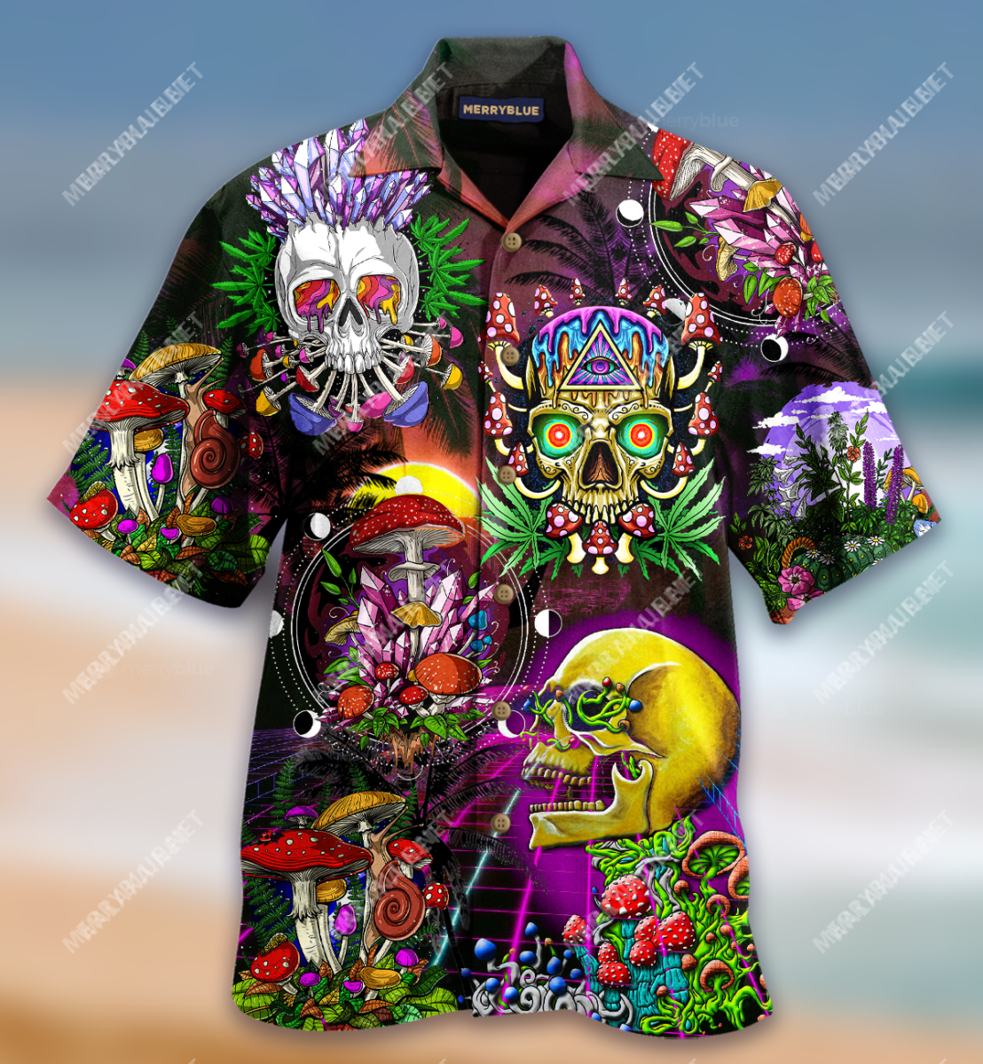 Life Is A Game Skull Unisex Hawaii Shirt Ha9408