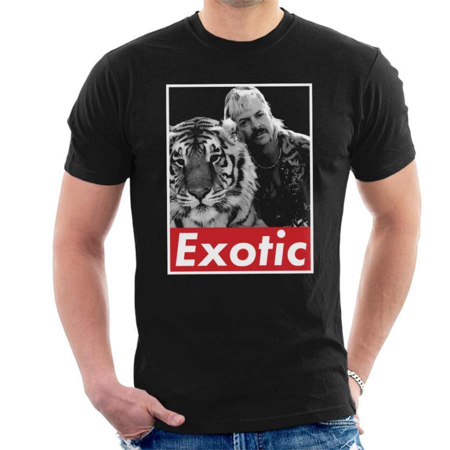 Joe Exotic Retro Tiger King Men’s T-Shirt