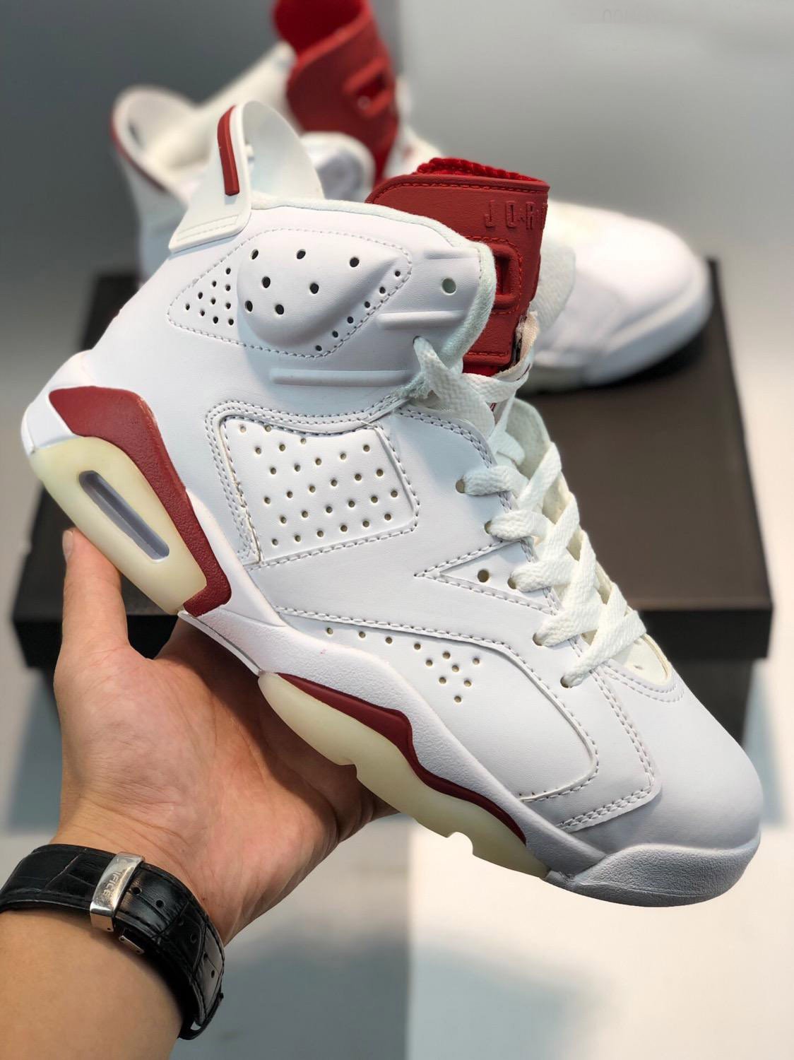 JD 6 Retro Off WhiteMaroon 384664-116 5341155