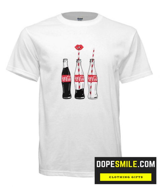 Sipping on Coke cool T shirt