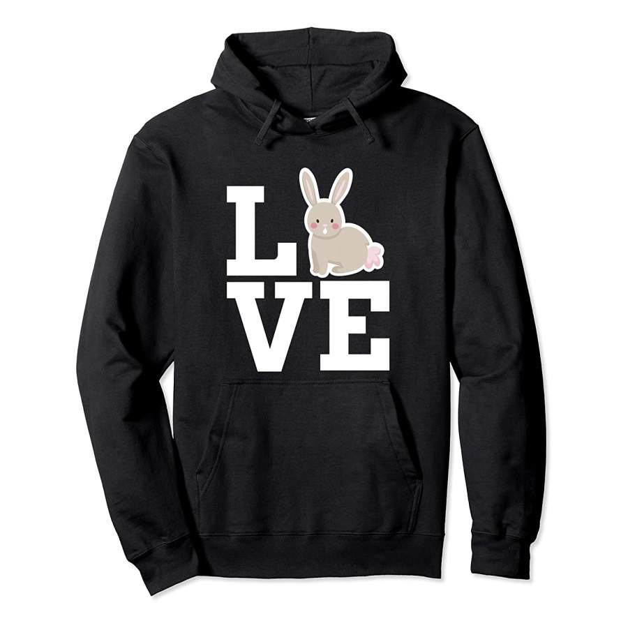 Love Bunnies Cute Rabbit Hoodie Unisex 3D All Over Print