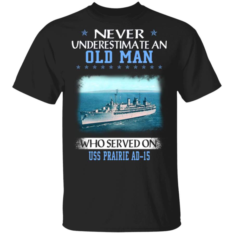 USS Prairie AD-15 Veterans Day Christmas Gift T-Shirt