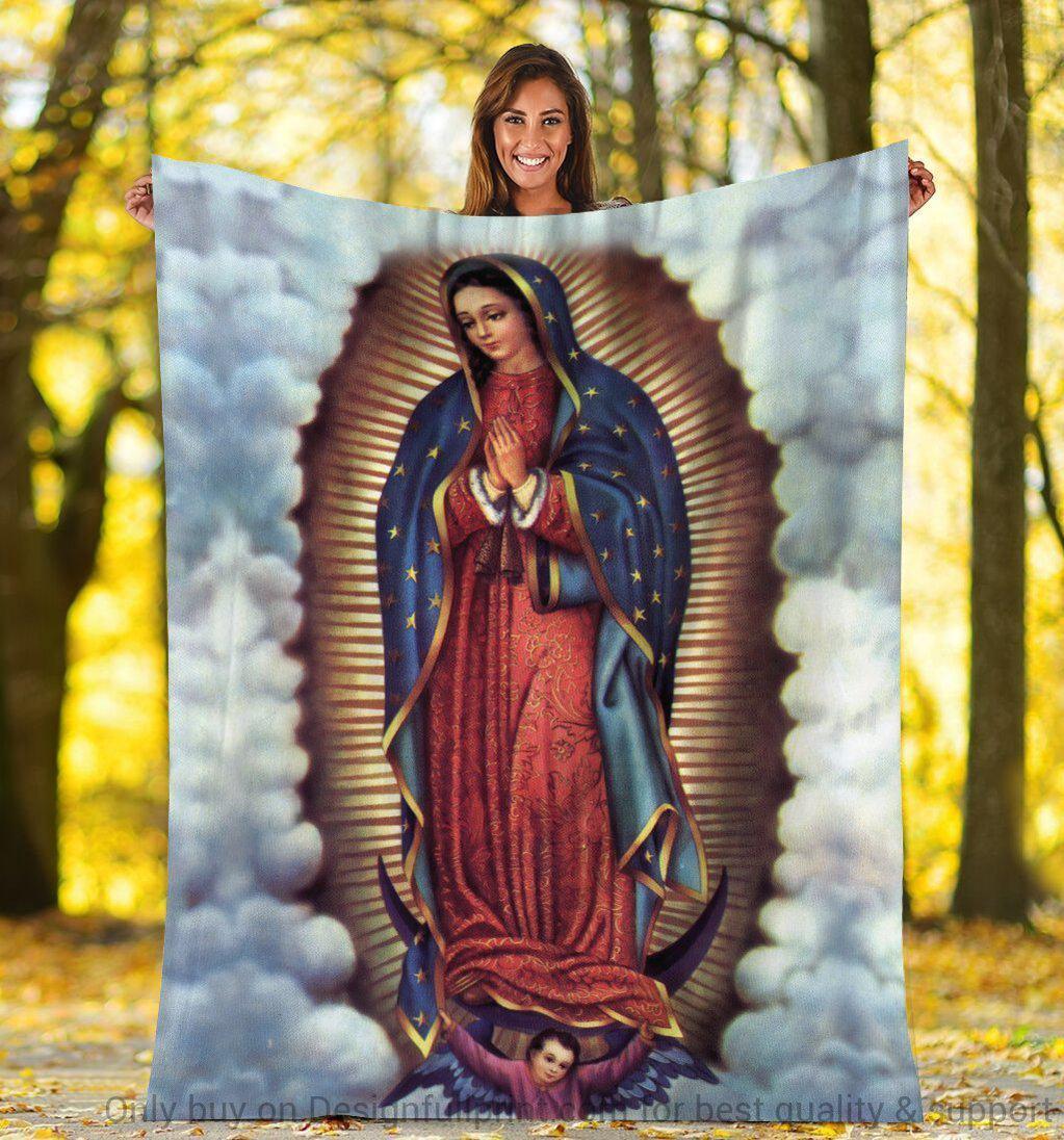 Our Lady Of Guadalupe Blanket Hg