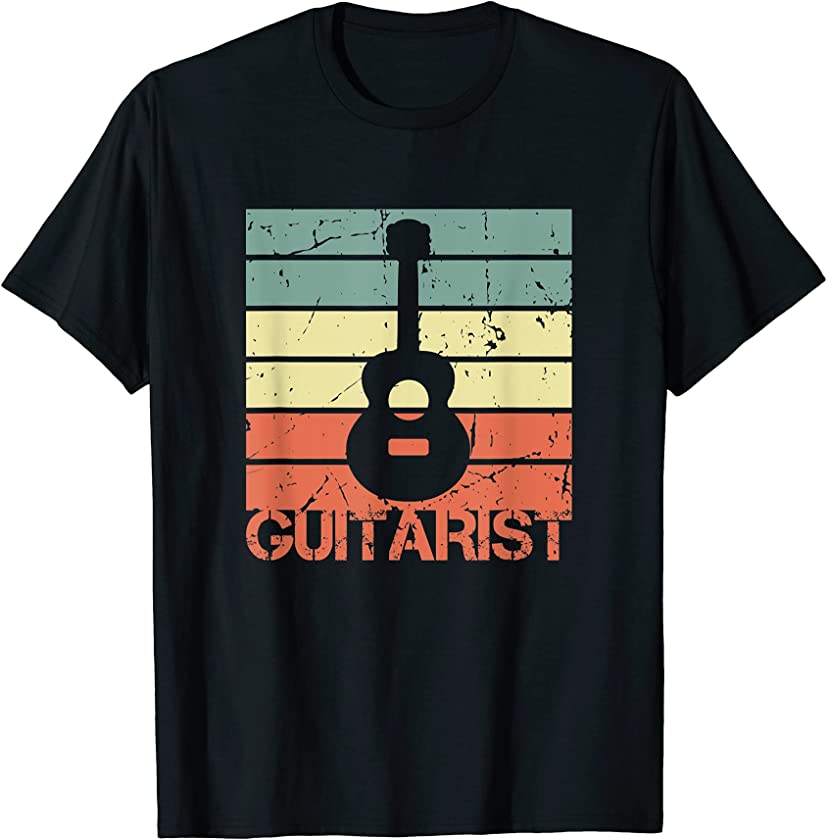 Vintage Guitar Guitarist T-Shirt