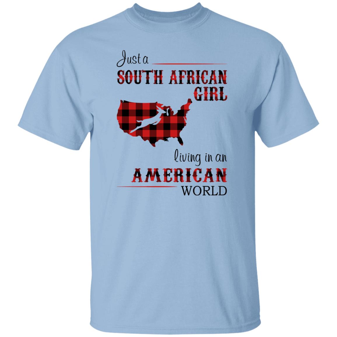 South African Girl Living In American World T-Shirt