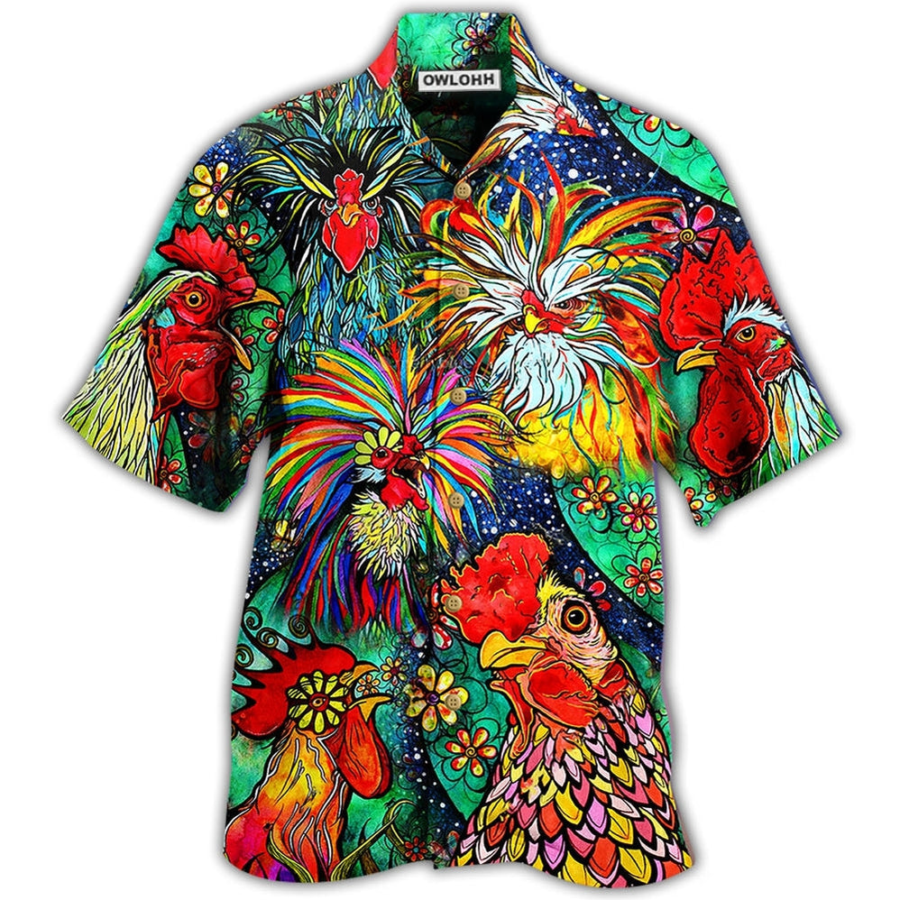 Chicken Love Color Amazing Hawaii Shirt Ha82065