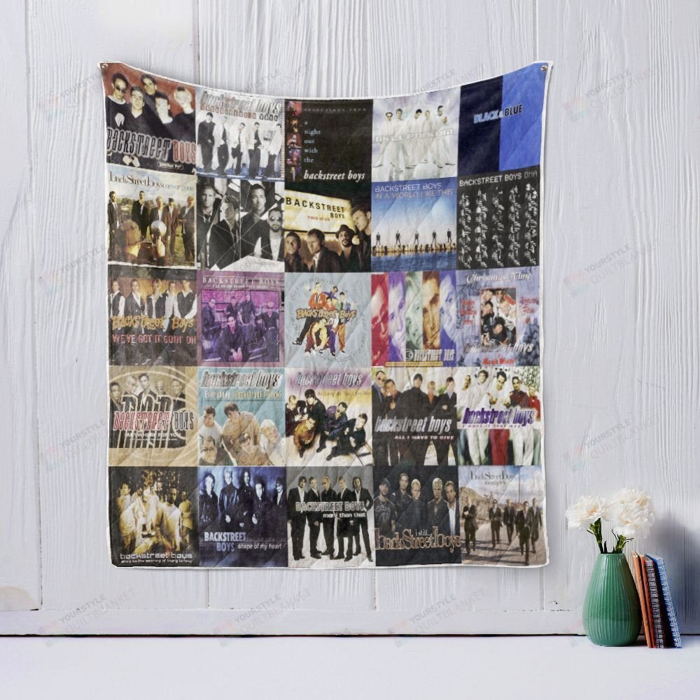 Backstreet Boys Fleece Blanket Quilt Blanket