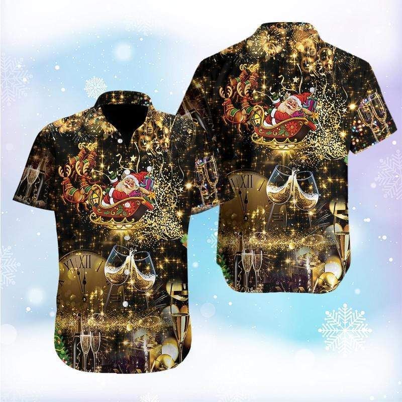 Shop From 1000 Unique Hawaii Aloha Shirts Santa Claus Its Time To Cheer Ha5444