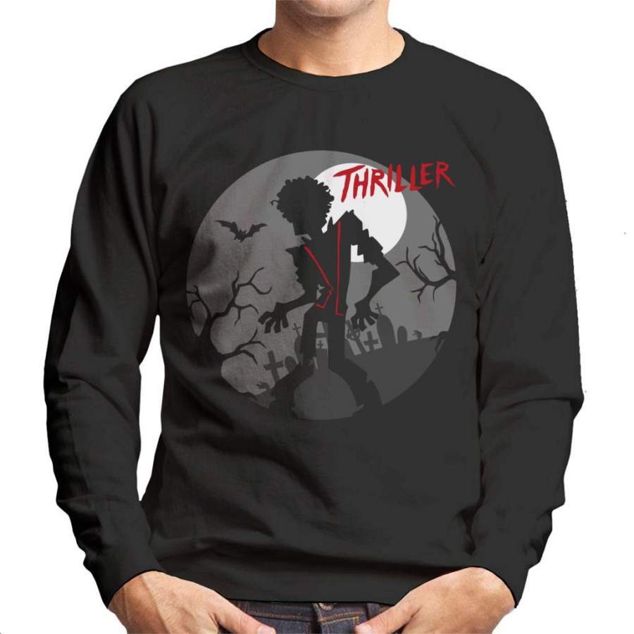 Michael Jackson Thriller Graveyard Silhouette Men’s Sweatshirt