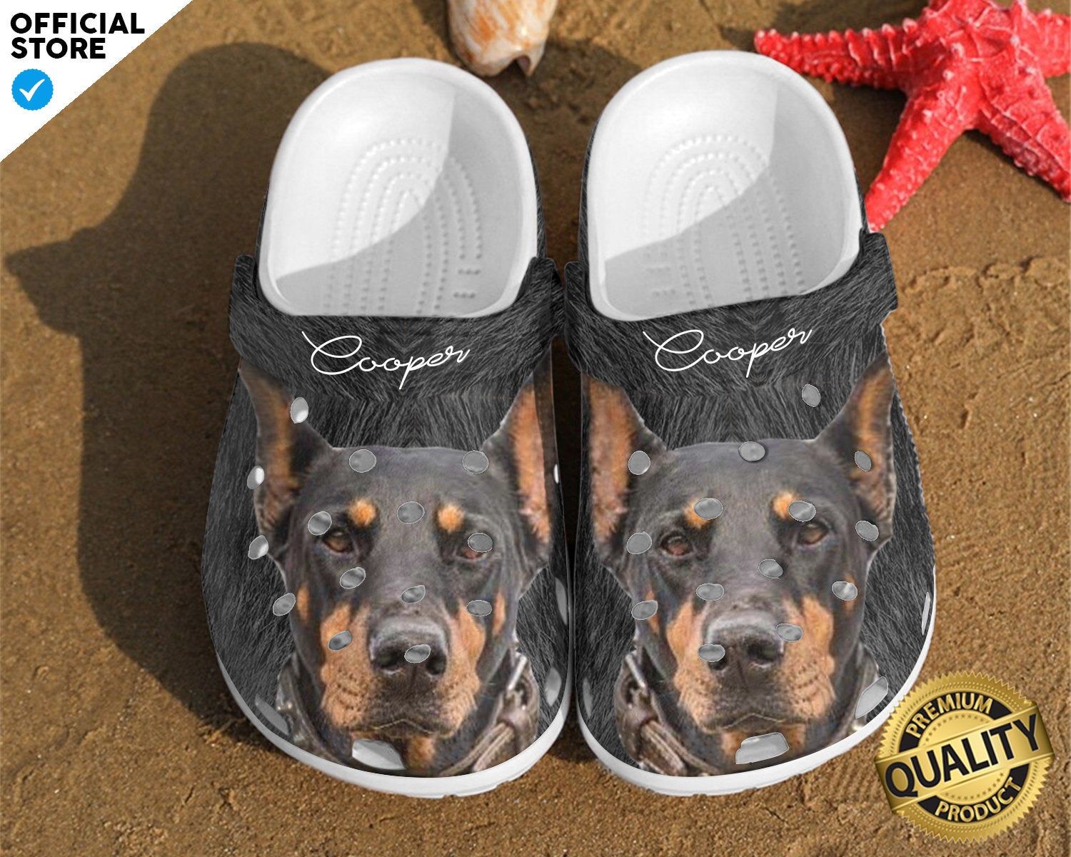 Doberman  Clogs Clogband Clog