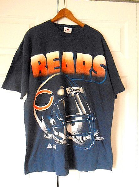 Vintage 90 Unisex Chicago Bears By Houuseofwren On Shirt