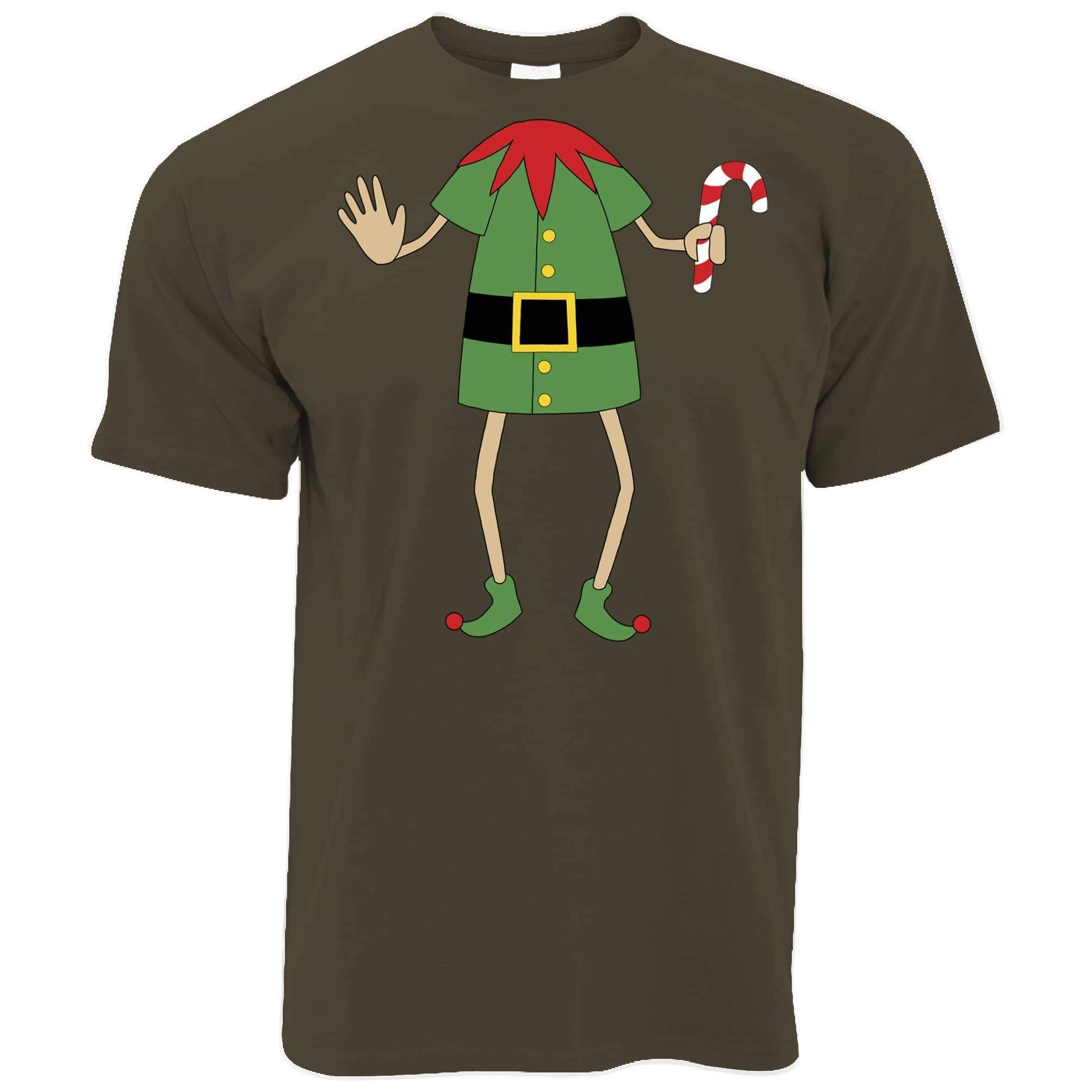 Christmas T Shirt Xmas Santa’s Elf Waving
