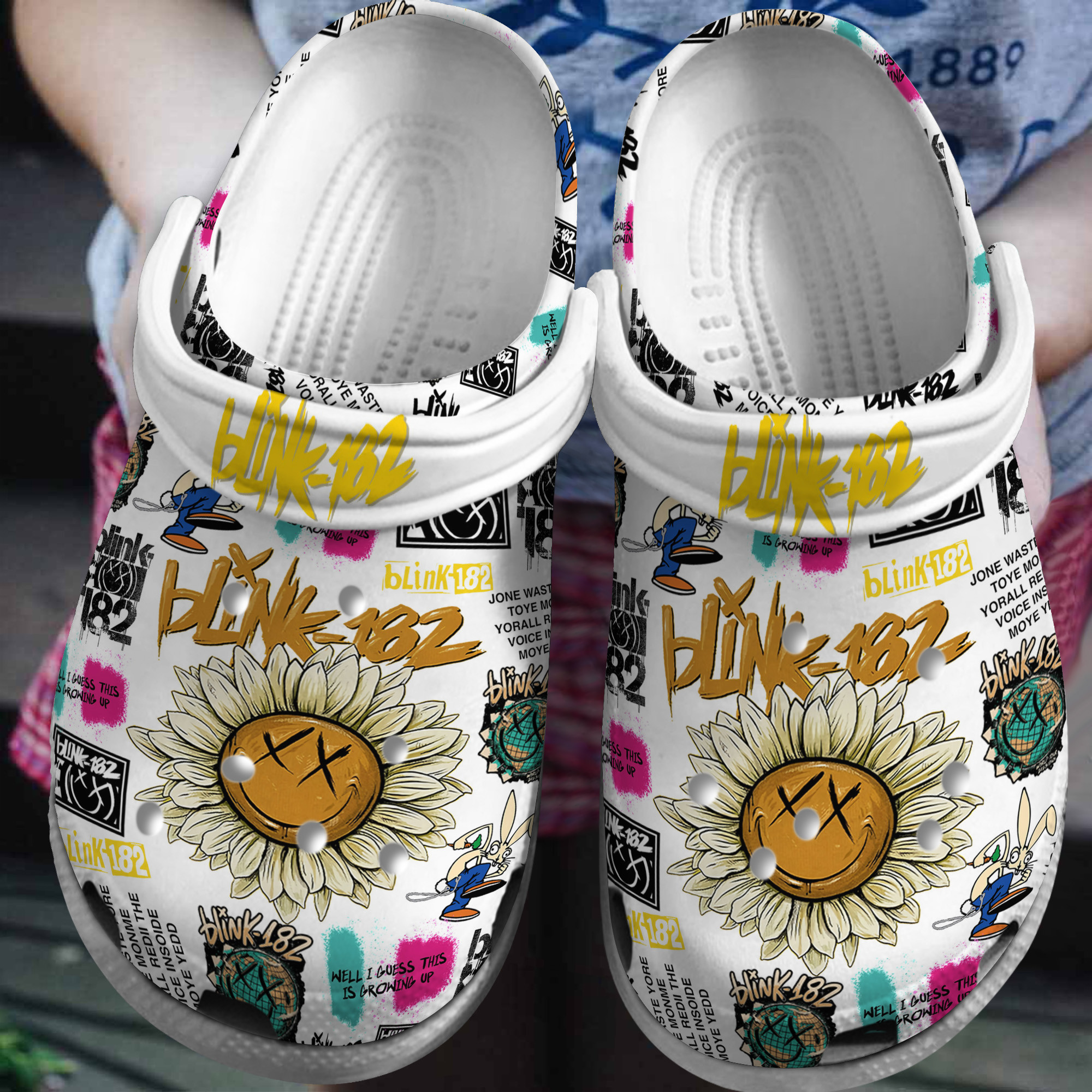 Blink-182 Crocss Clogs For Men Women And Kid Yggsmdwl