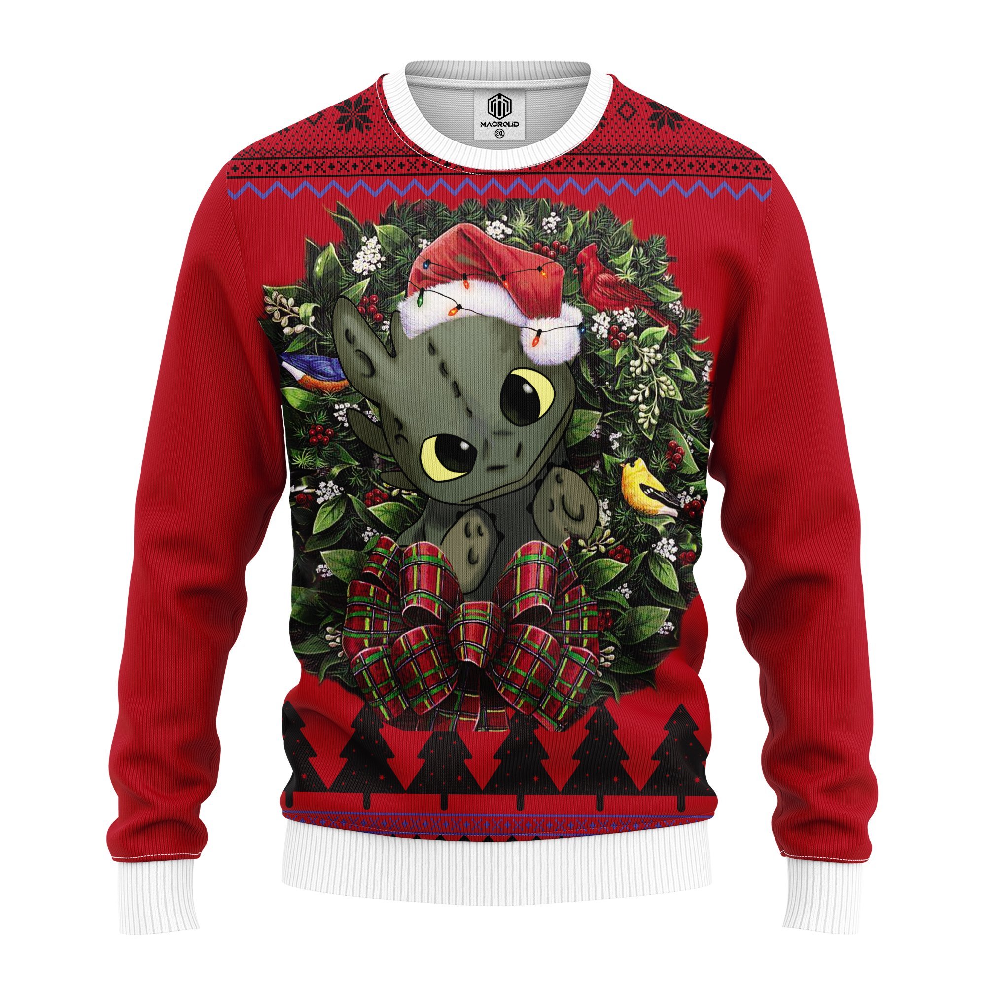 Toothless åäÌÝ_How to Train Your Dragon Mc Ugly Christmas Sweater – thanksgiving gift