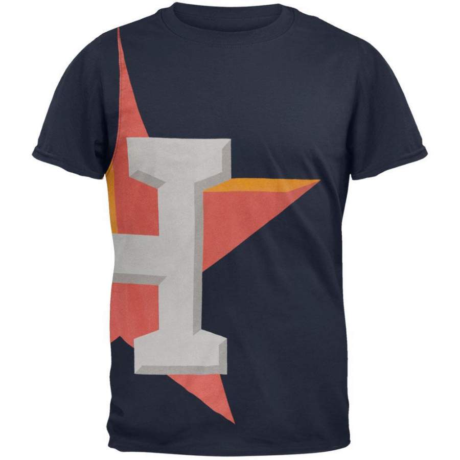 Houston Astros – Overgrown Logo Soft T-Shirt