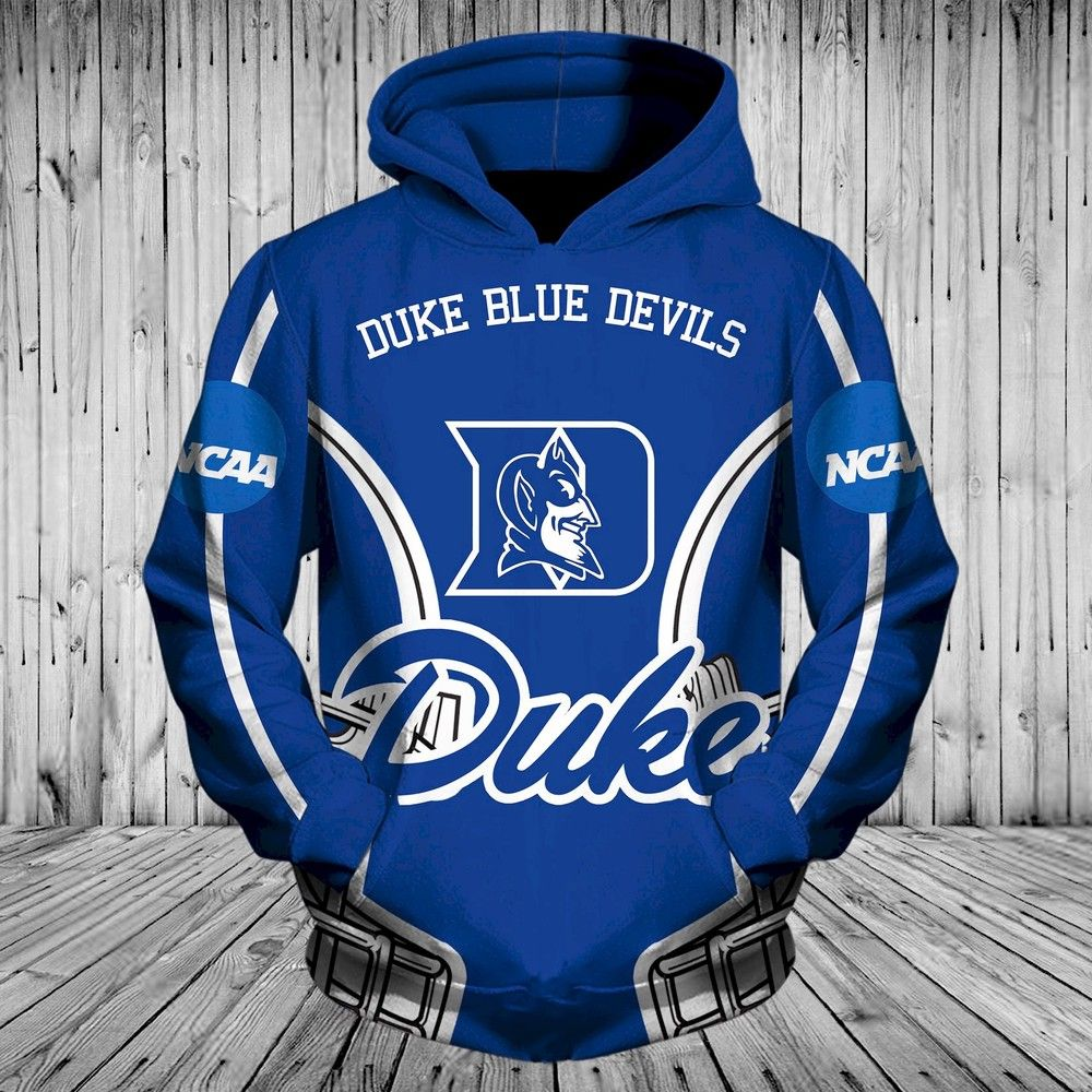 Duke Blue Devils Hoodies 3D Helmets Custom