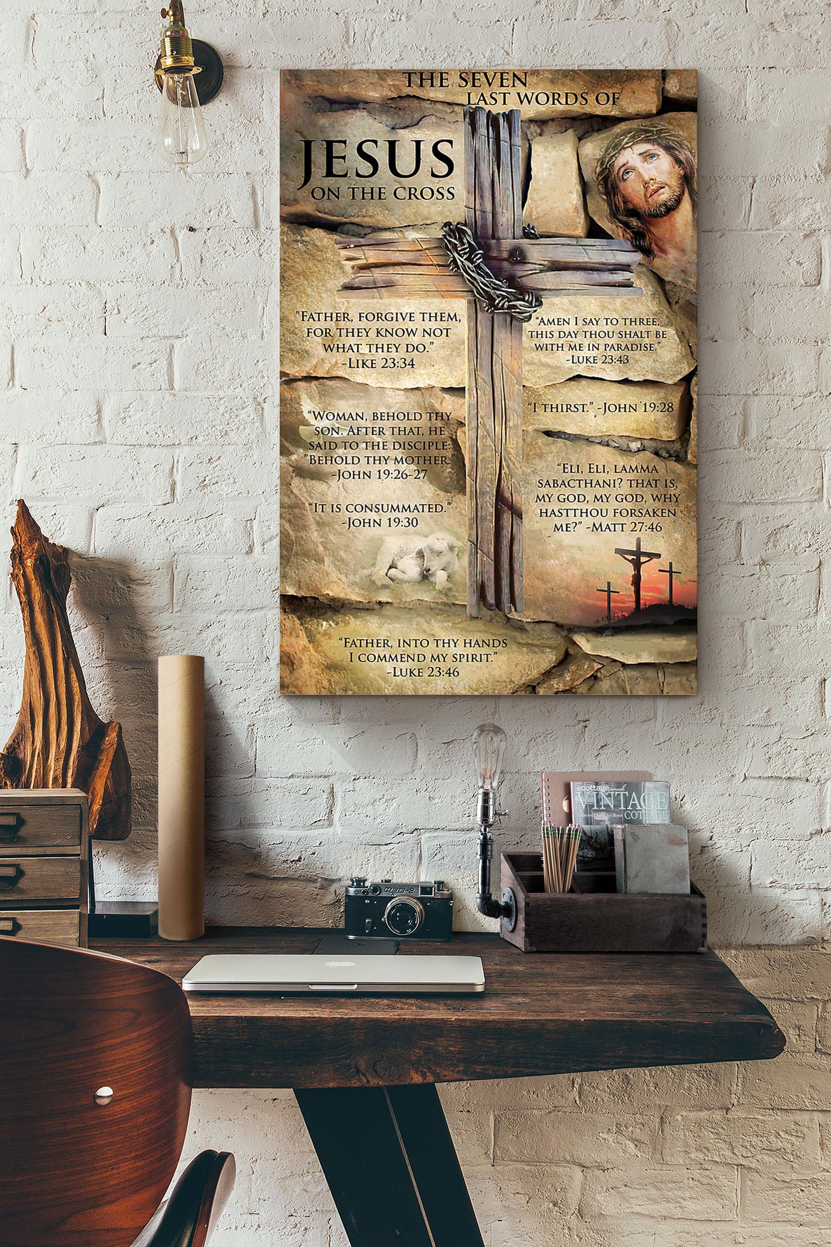 The Seven Last Words Of Jesus On The Cross Poster