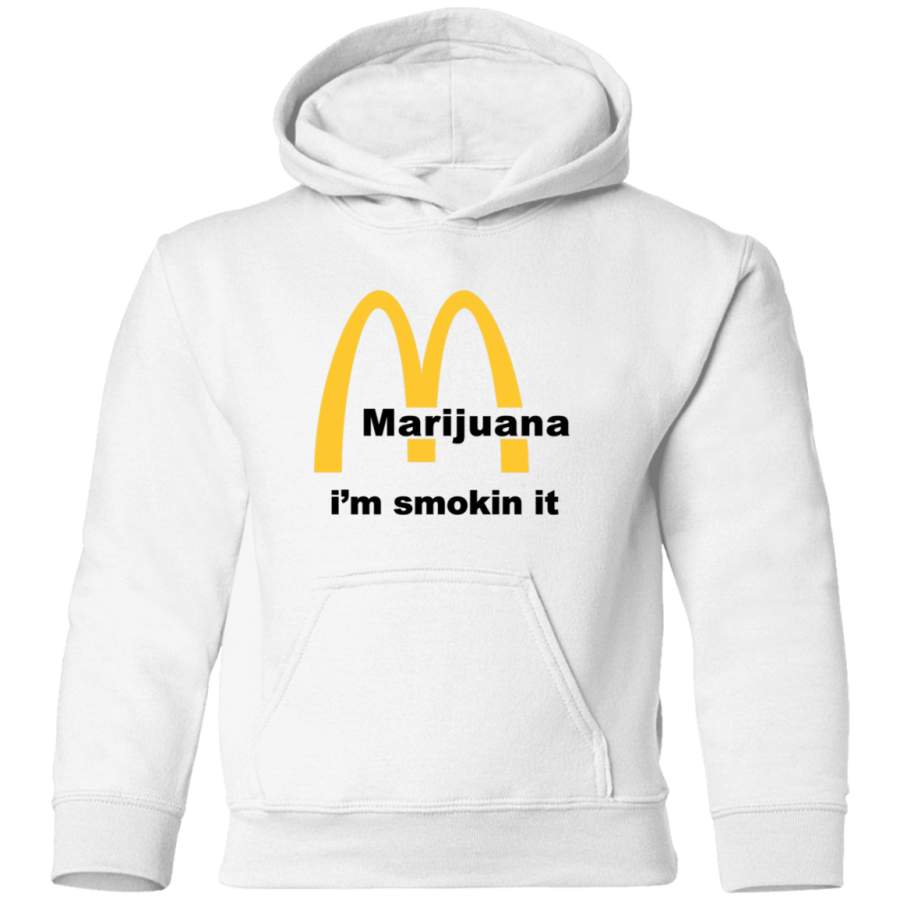 AGR Marijuana Joint Toddler Pullover Hoodie