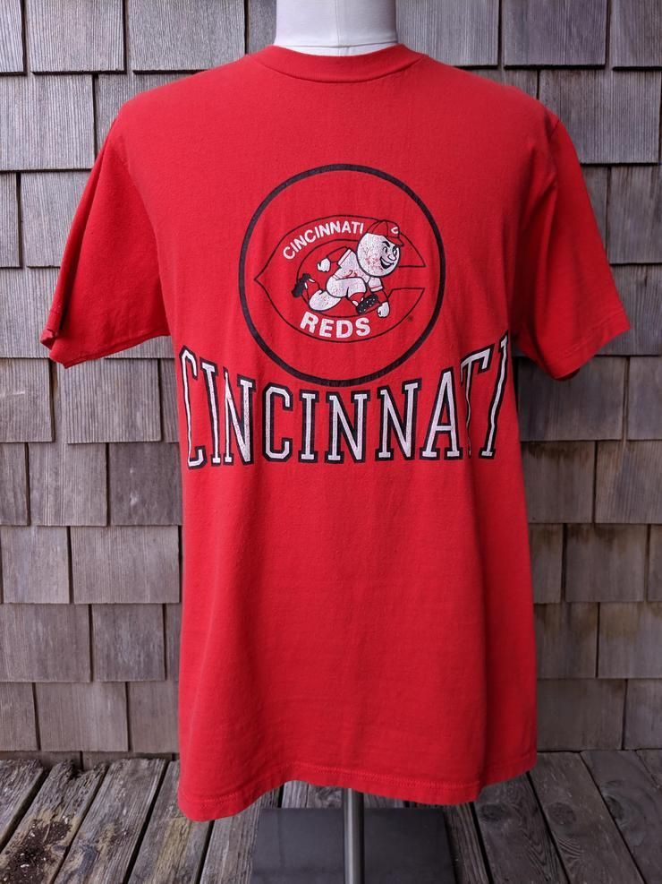 80S Vintage Cincinnati Reds Shirt