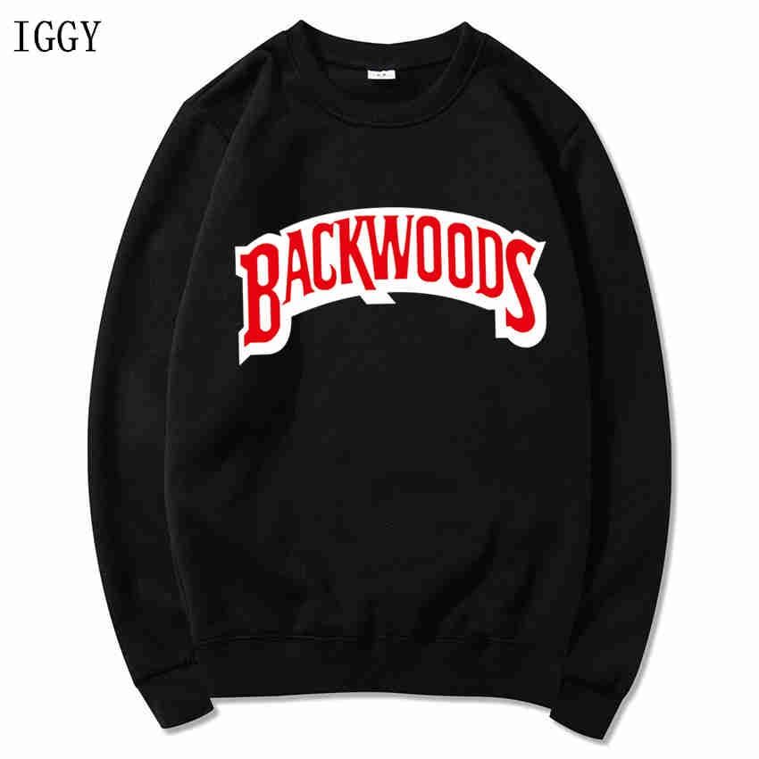 New O-Neck Streetwear Backwoods Hoodie Sweatshirt