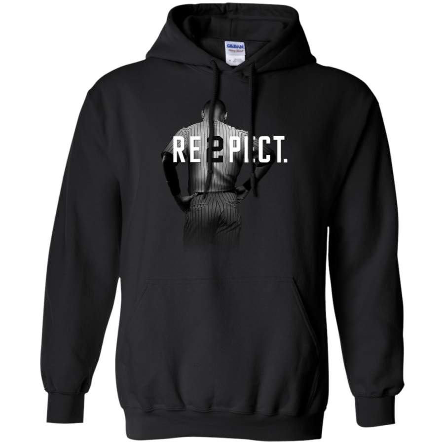 AGR Respect Derek Jeter Gildan Pullover Hoodie