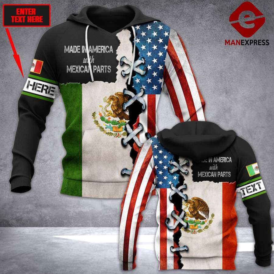 VH CUSTOMIZE MEXICO 2612 3D ALL PRINT HOODIE