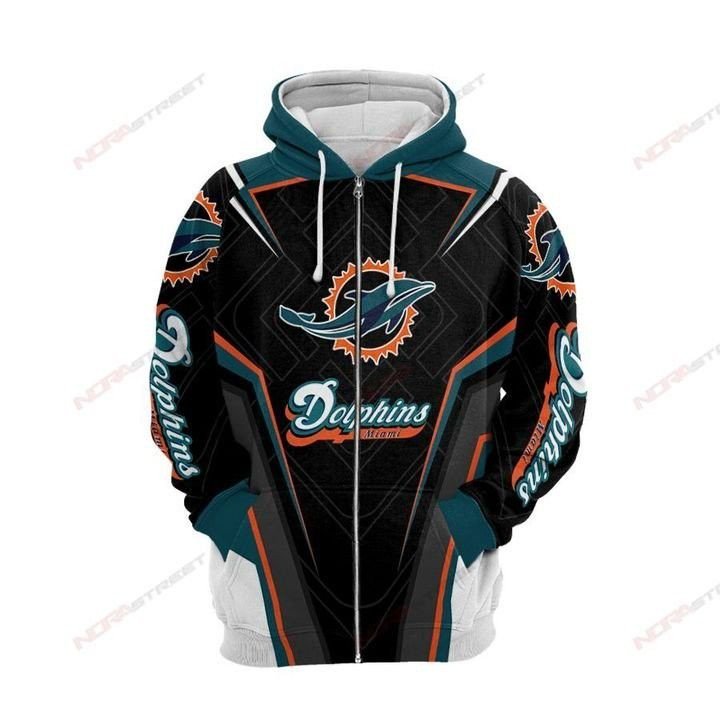 Miami Dolphins Saints 9 Unisex 3D Hoodie Gift For Fans