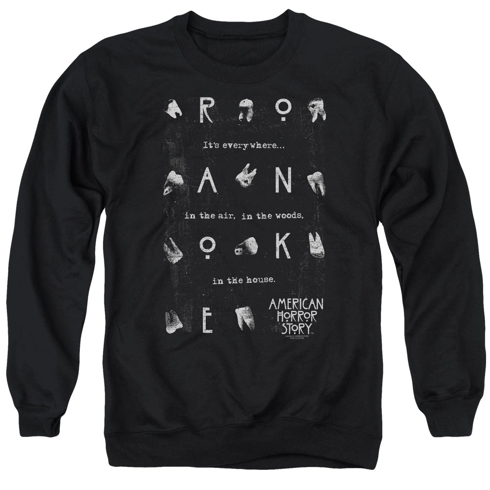 American Horror Story Chatter Box Mens Crewneck Sweatshirt Black