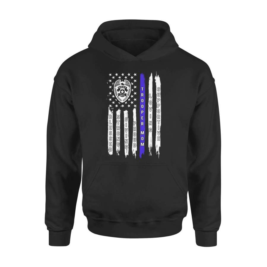 Trooper Mom – Flag – Standard Hoodie