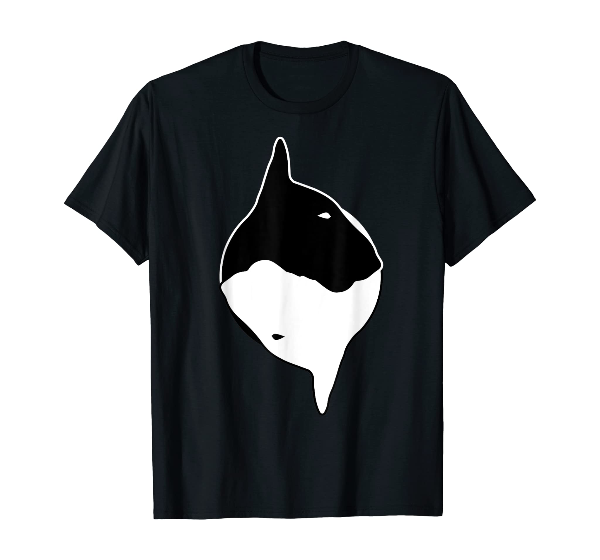 Cool Yin Yang Dog – Cute Bull Terrier Tee