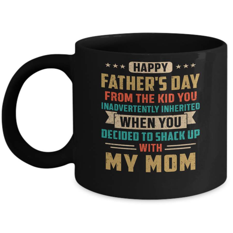 Vintage Funny Bonus Dad You Inadvertently Inherited Mug