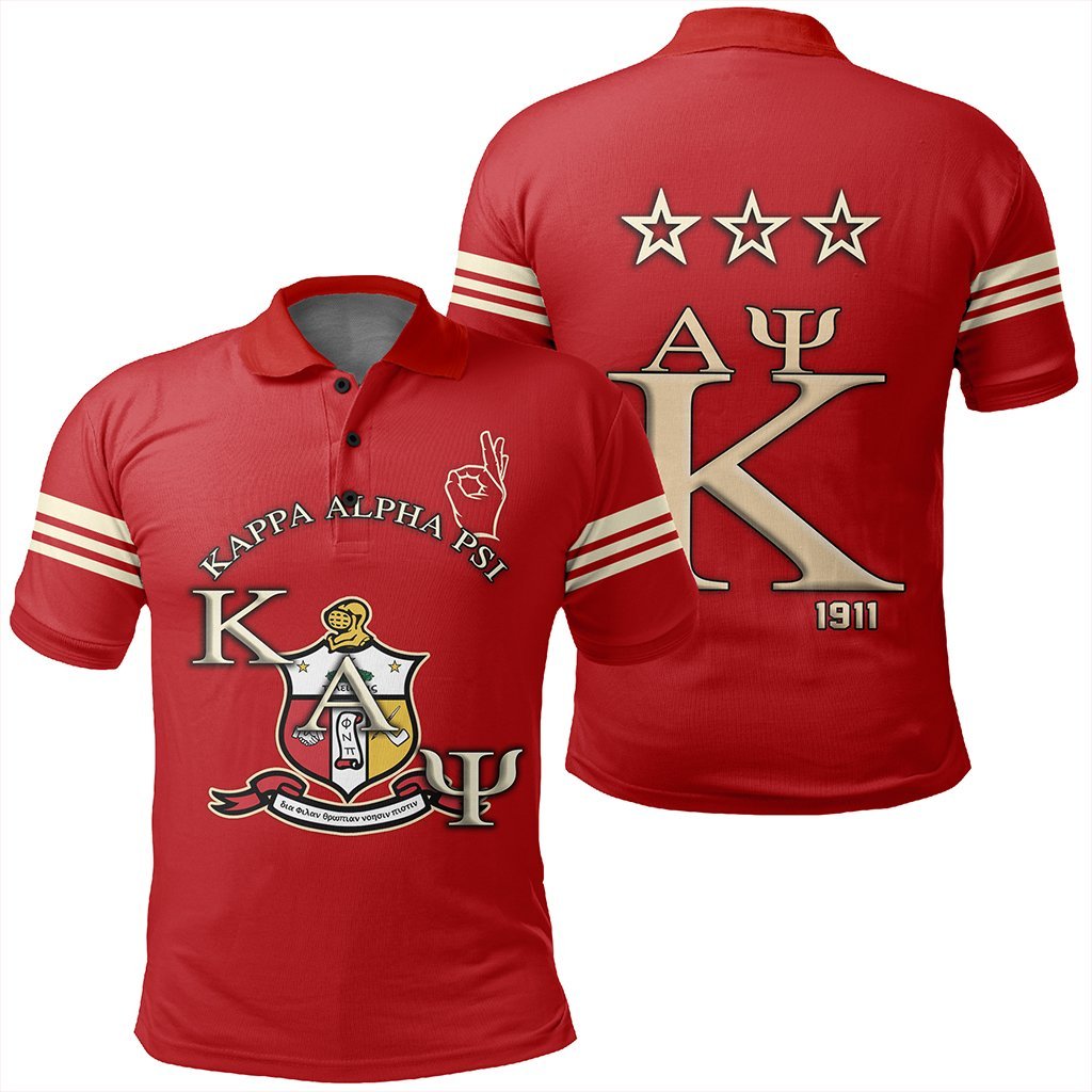 Greek Life Polo – Kappa Alpha Psi Kap Style Polo Shirt J09