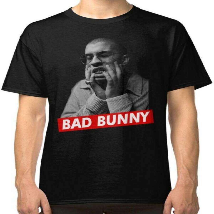 Bad Bunny Men’s Black T Shirts Best Tee 2020