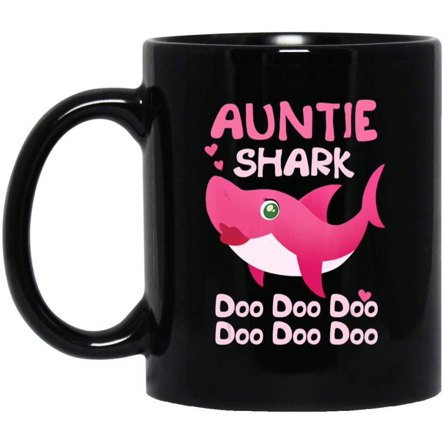 Aunt Shark Doo Doo Doo Coffee Mug