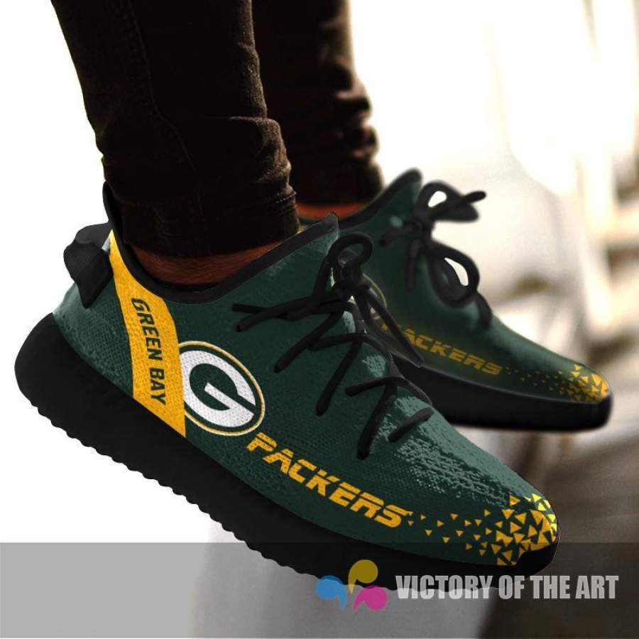 Line Logo Green Bay Packers Sneakers As Special Shoes