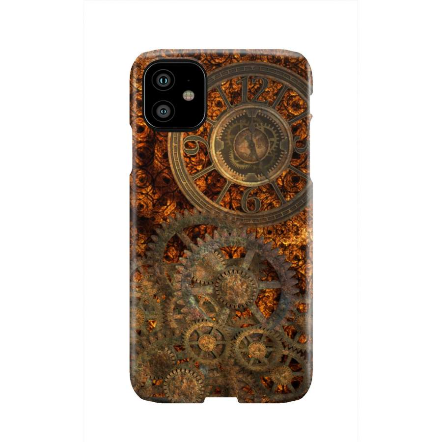 Steampunk Gear Clock Phone Case