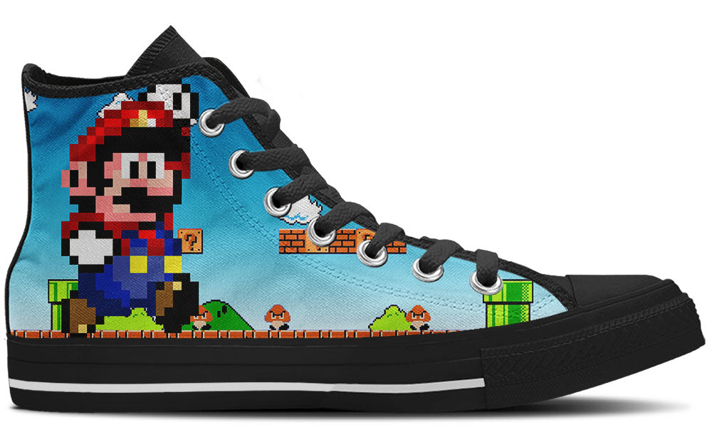 Super Mario 32Bit High Tops