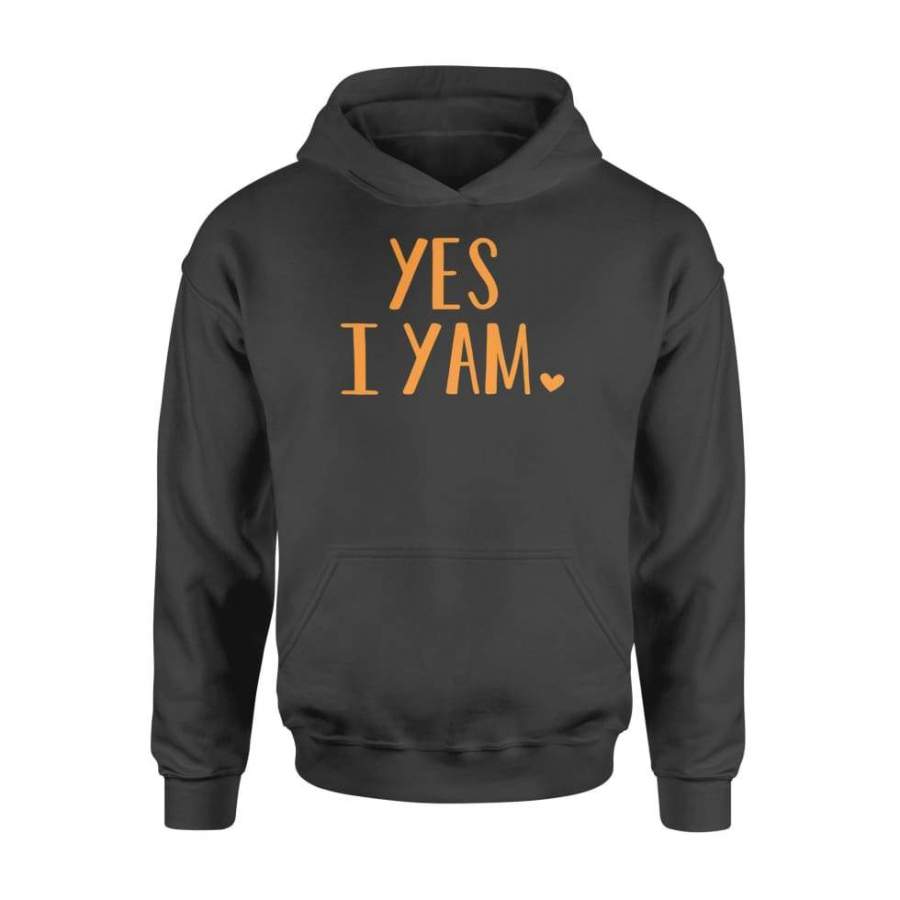 Yes I Yam Funny Thanksgiving Halloween Matching Couple Gift – Standard Hoodie