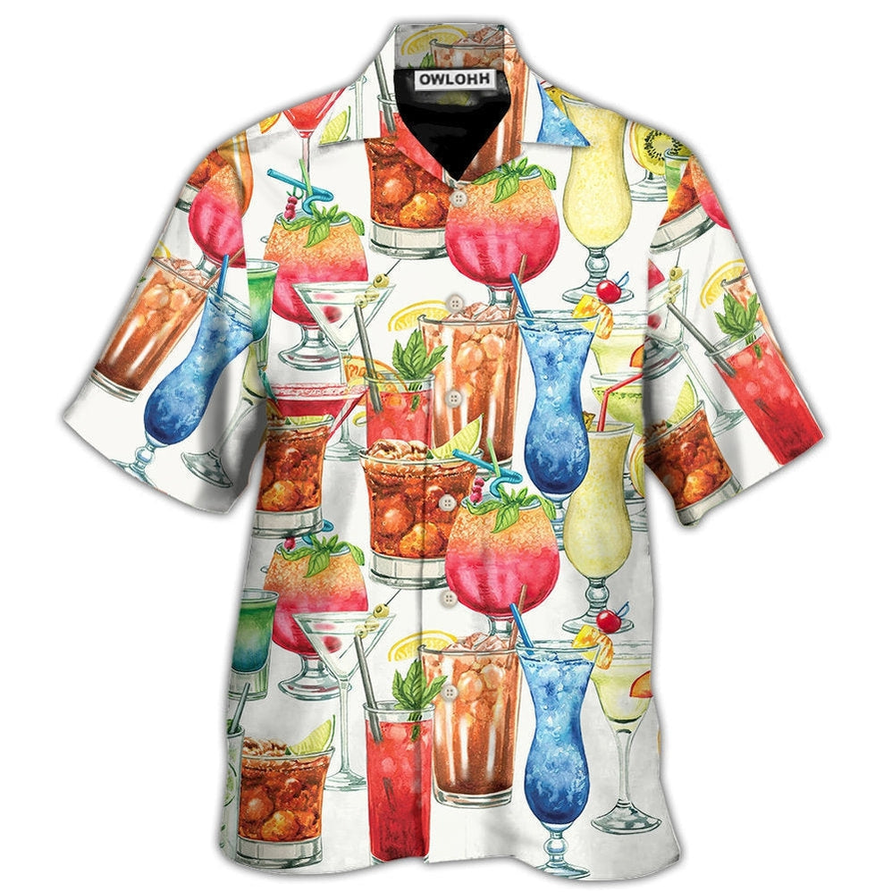 Cocktail Packed Born To Drink Hawaii Shirt Ha39055