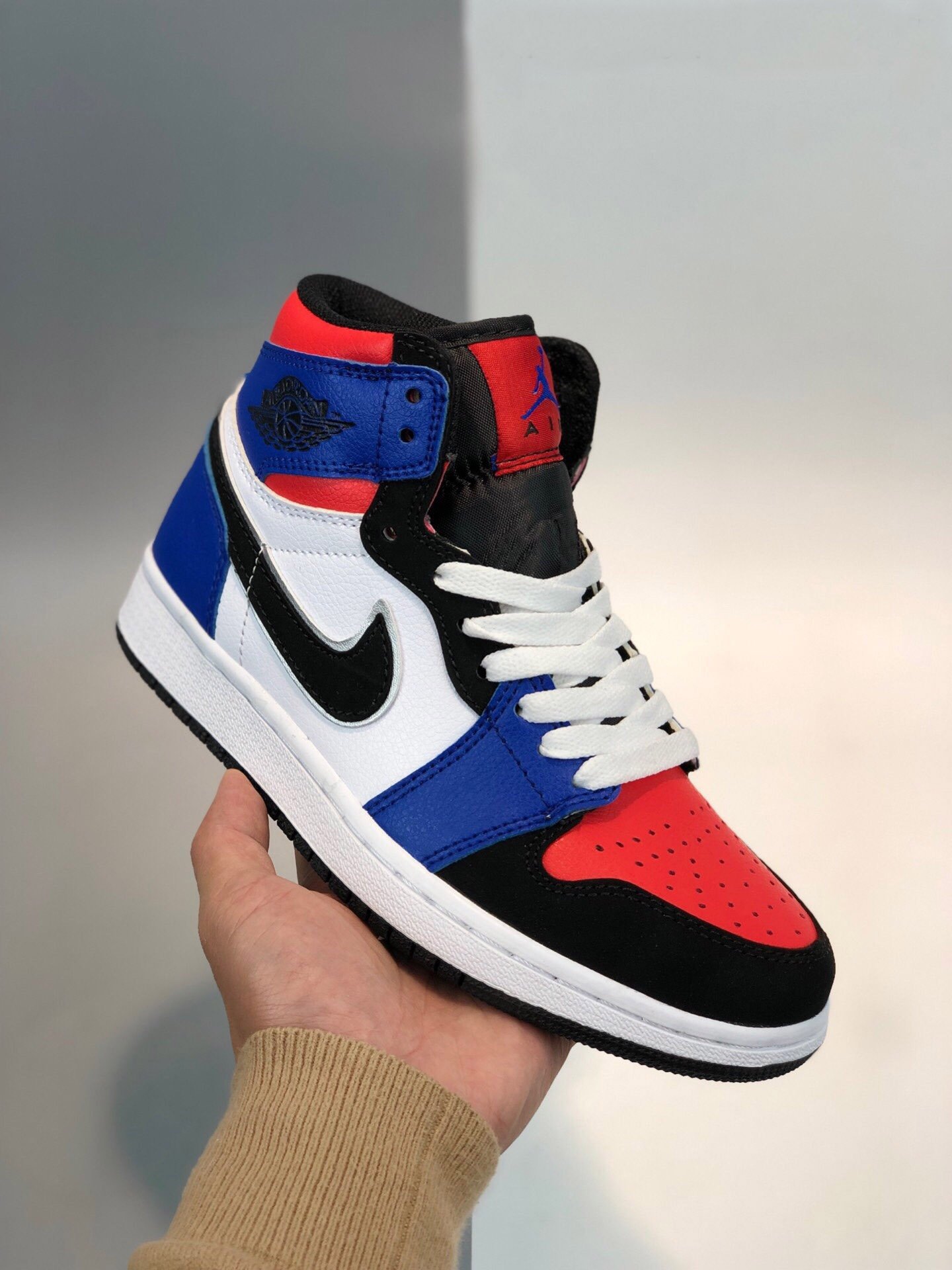 JD 1 Mid ‘Top 3’ Blue Red Black White 554724-124 5341763