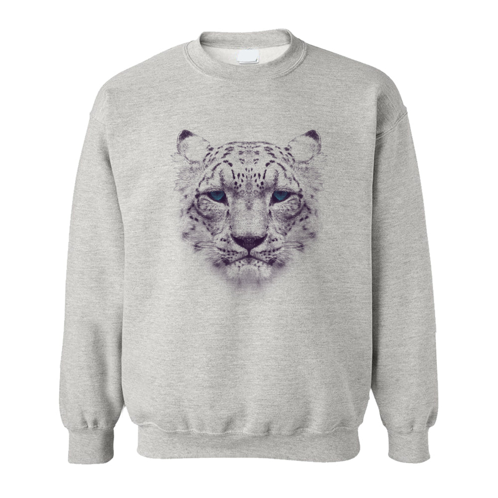 Sweatshirt – White Leopard