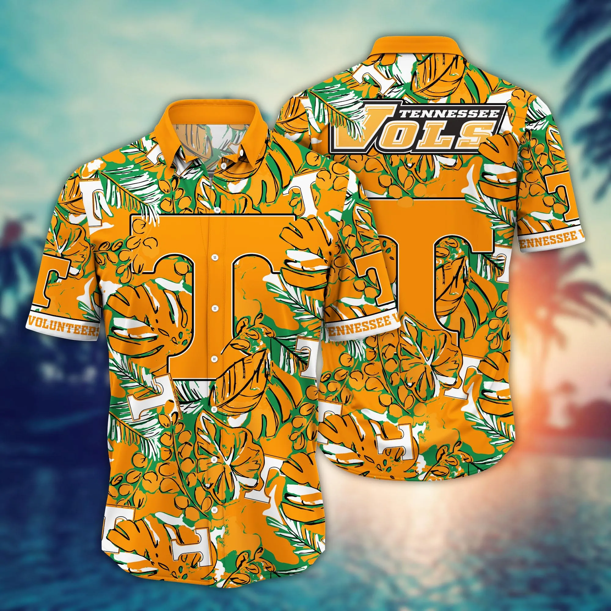 Tennessee Volunteers NCCA Hawaiian Shirt Warm Season Aloha Shirt