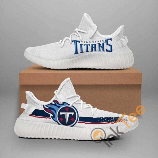 Tennessee Titans No 326 Custom Shoes Personalized Name Yeezy Sneakers