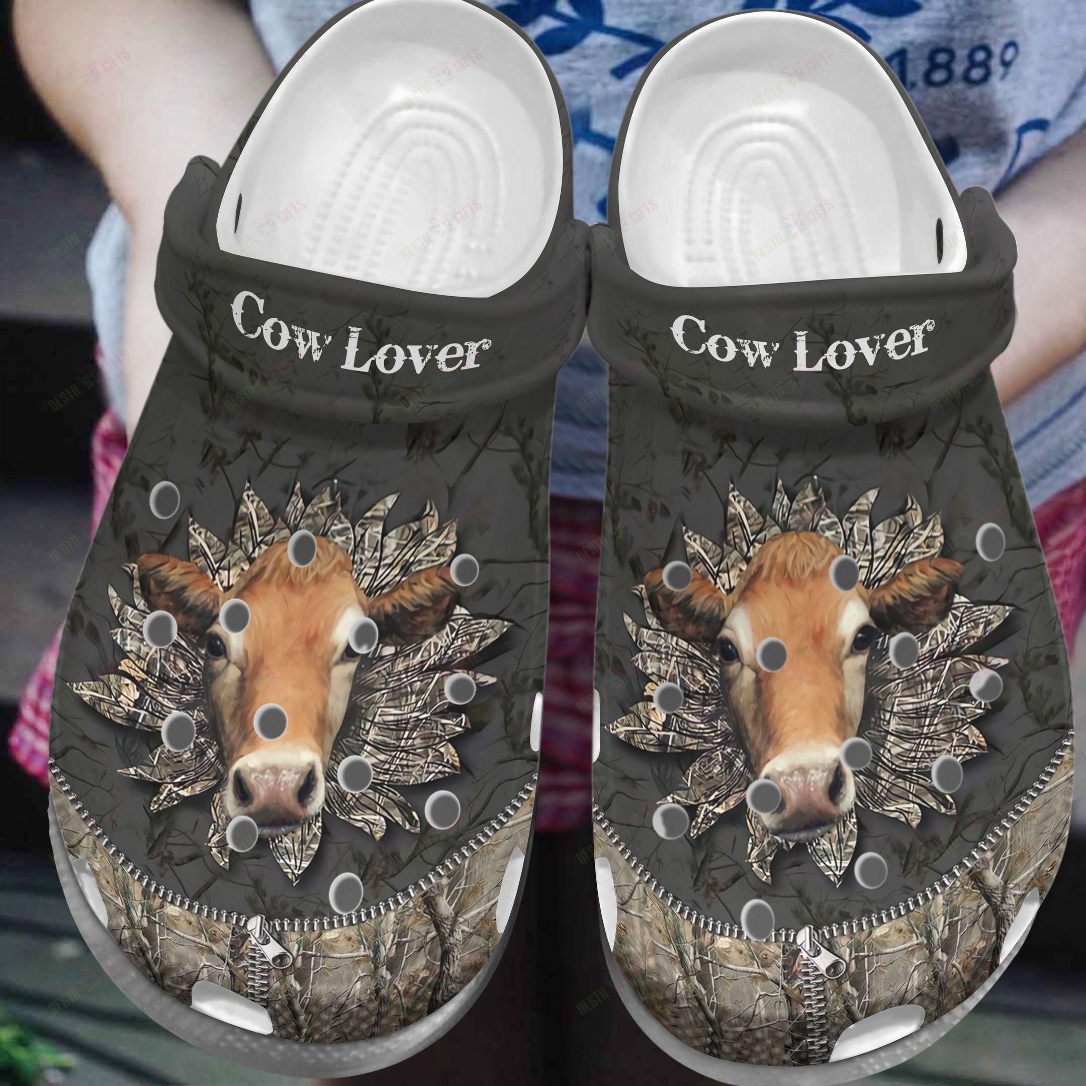 Cow Clogs Classic Clog Cow Lover Shoes