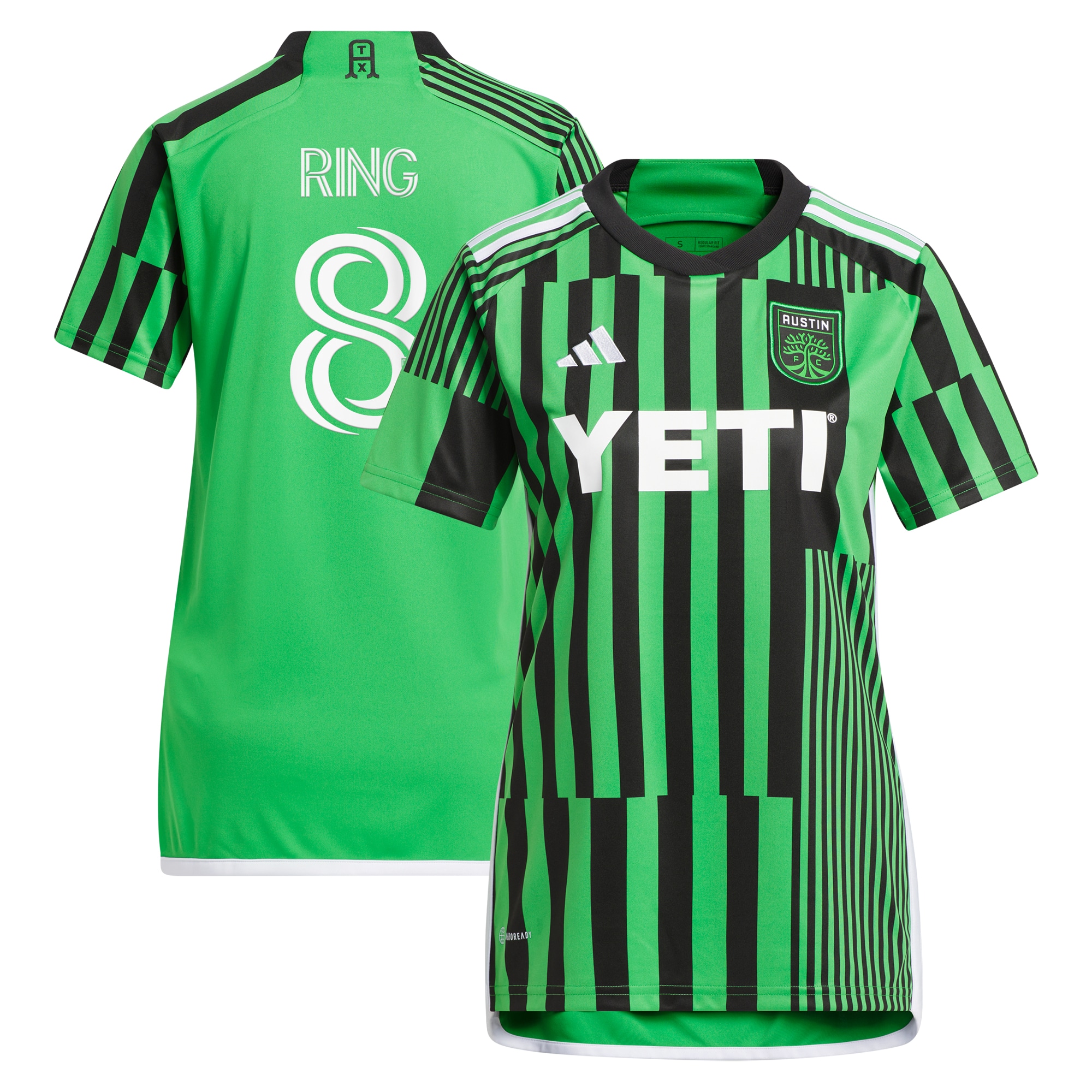 Alexander Ring Austin FC Women's 2024 Las Voces Kit Replica Player Jersey  Green