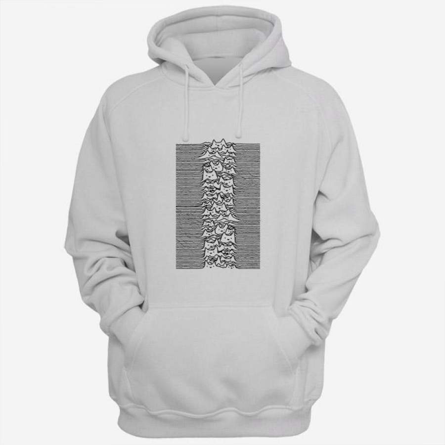 Cats Joy Division Logo Parody Men Hoodies | Women Hoodies | Teesmarvel