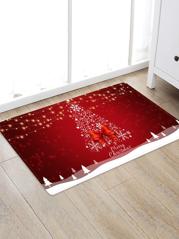 Christmas Snowflake Tree Clh0910113D Doormat