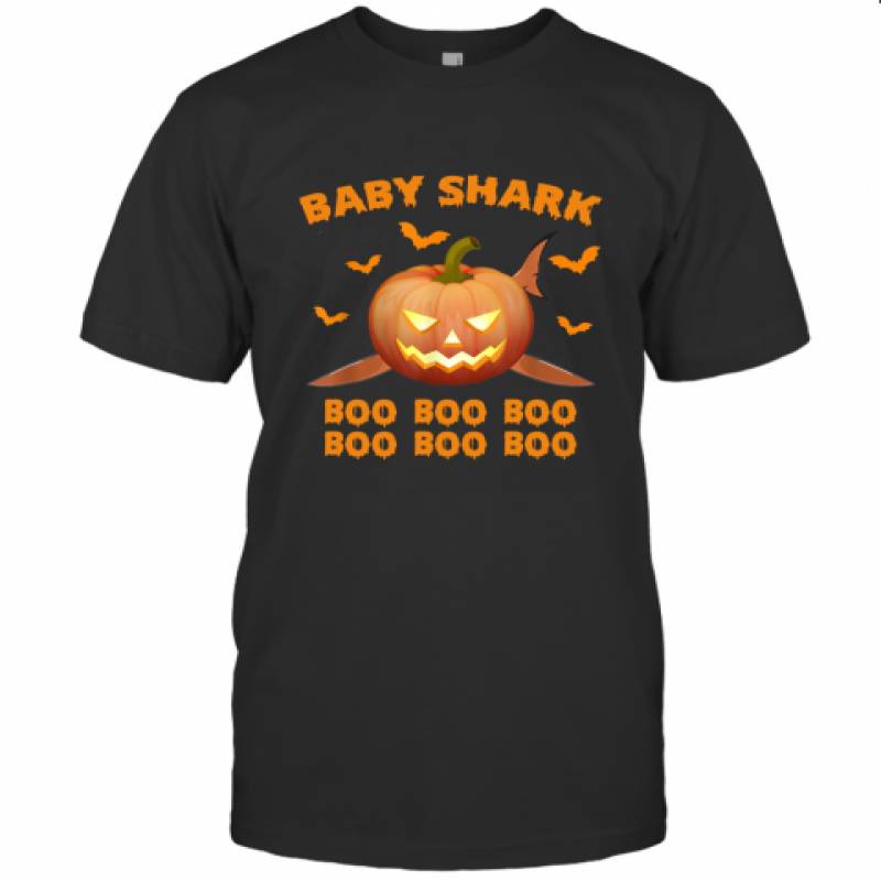 Baby Shark Boo Boo Boo Halloween T Shirt