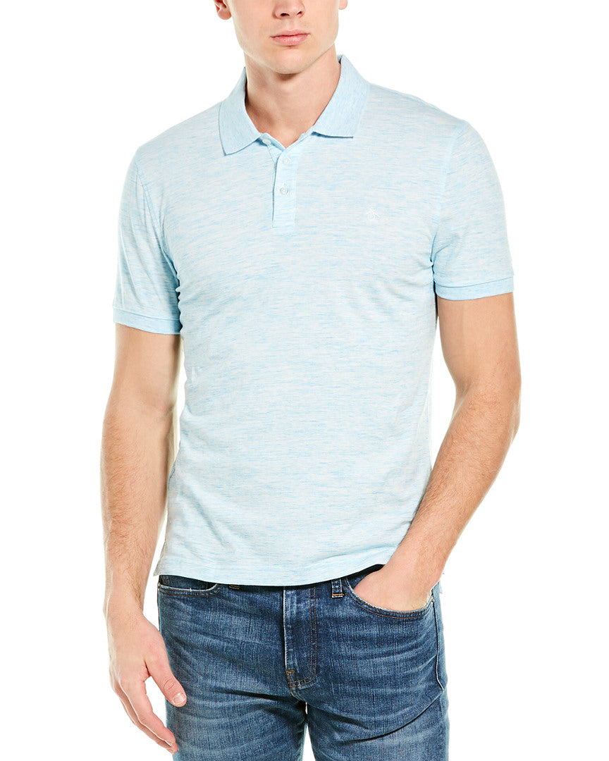 Original Penguin Slim Fit Space Dye Polo Shirt